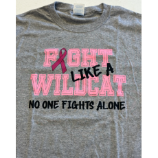 Gray Fight Like a Wildcat t-Shirt